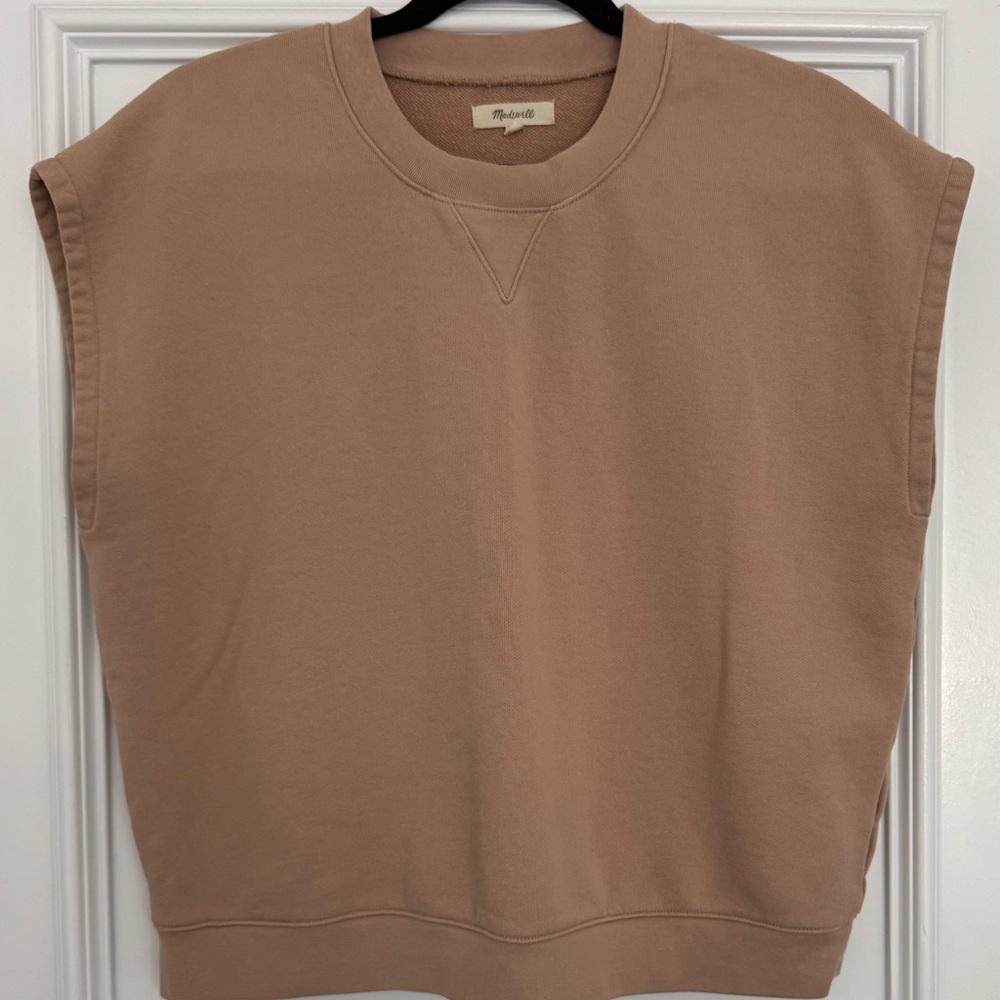 Madewell Light Brown Knit Top